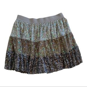 LaRok sequin mini skirt